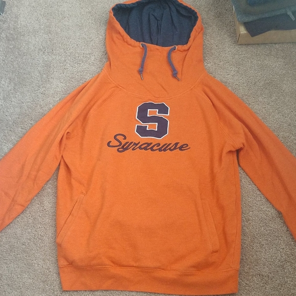 Syracuse Cowl Neck Hoodie - Picture 1 of 4